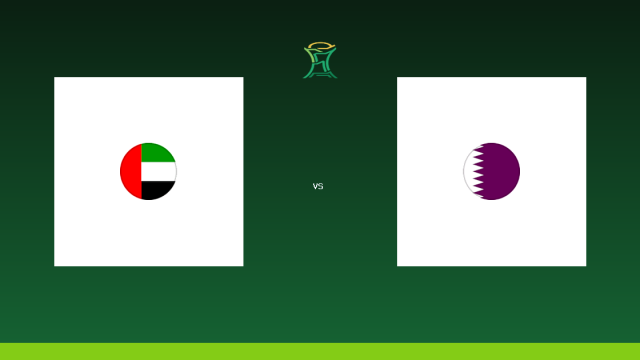 موعد مباراة الإمارات وقطر في كأس الخليج